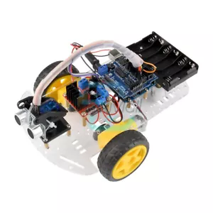 Avoidance Tracking Smart Robot Car Chassis Kit 2WD Ultrasonic Module For Arduino - Bild 1 von 9