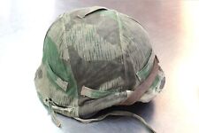 Authentic WW2 German M42 Helmet with Camo Cover & Liner