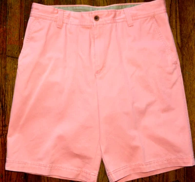 Pantalones Cortos Izod Para Hombre Agua Salada Frente Plano Talla 34" Chino Elastizados Informales Ligeros Foto 1 de 4