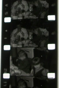 HOME MOVIE SHORT 16MM FILM MOVIE ROLLED NO REEL Aa13-1 - Picture 1 of 13
