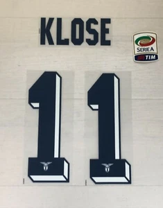 2560/655 PERSONALIZZAZIONE LAZIO -9 115 ANNI KLOSE 11+PATCH SERIA A TIM 2010/15 - Imagen 1 de 1