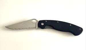 Spyderco C36GSE Military Knife CPM-440V Laser Etched Golden Colorado USA - Picture 1 of 18