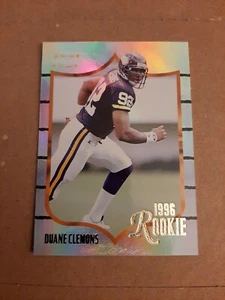 1996 Pinnacle Summit SILVER Duane Clemons #163 Rookie RC - Picture 1 of 2