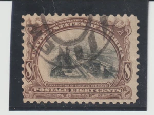 US Scott #298 Used Canal Locks at Sault Ste Marie - Picture 1 of 1