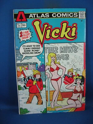 VICKI 1 VF ATLAS FIRST ISSUE 1975 SCARCE - Image 1 of 2