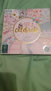 First Edition Let's Celebrate 6" x 6" Premium Paper Pk- 48 Sheets 3 x 16 FULL PK - Picture 1 of 2