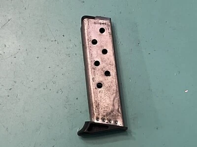 USED FACTORY LORCIN L380 SILVER MAGAZINE .380 ACP 7 ROUND COBRA FS380 - Image 1 of 4