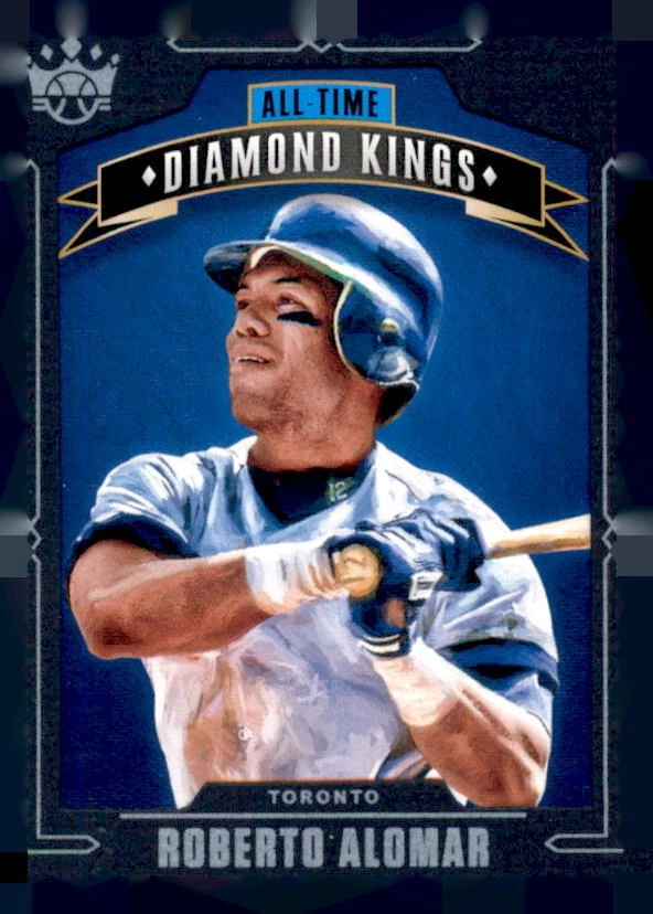 2020 Diamond Kings All-Time Diamond Kings Plum Frame #29 Roberto Alomar Card - Image 1 of 1