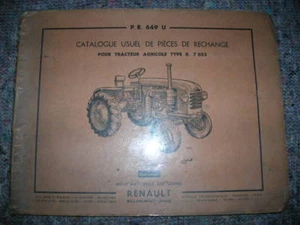 Renault Traktor R 7053 Katalog Für 649 U Angebot Herkunft Stilecht - Picture 1 of 3