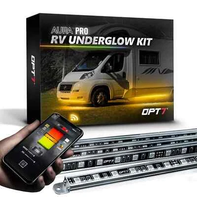 LED Underglow Bluetooth Enabled Lighting Kit  OPT7 AURA PRO All-Color - NEW - Image 1 of 4