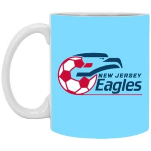 New Jersey Eagles Mug 11 oz. Glossy Ceramic | ASL Soccer Team - Picture 1 of 6