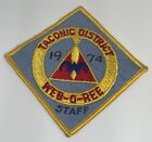 Taconic District 1974 WEB-O-Ree Staff Patch BSA Webelos Boy Scouts