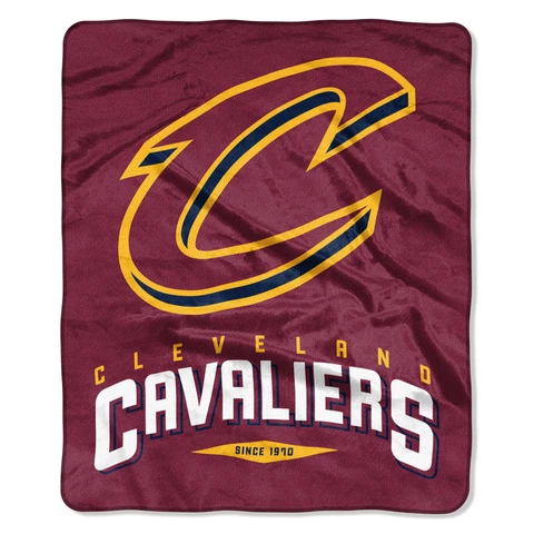 The Northwest Company Cleveland Cavaliers 50" x 60" Arc Raschel Throw Blanket Cover