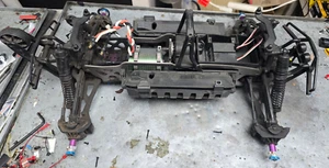 HPI savage XL flux roller/slider w/ Castle motor and servo - Picture 1 of 3