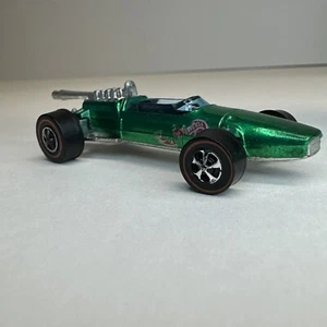 Vintage 1969 Hot Wheels Redline Brabham Repco F1 Green Hong Kong Original - Bild 1 von 24