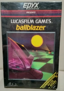 Ballblazer by Epyx; Atari 400/800/XL/XE & C64/ 128 DISK w/ Manual; box; NOS - Picture 1 of 5