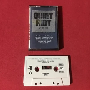 Quiet Riot – QR III *1986:Pasha Cassette OZT 40321 (EX) copy - Picture 1 of 5