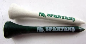 Pac Golf NCAA Collegiate Golf Tees 2" Zoll 1600 Tees Michigan State Spartans - Bild 1 von 2