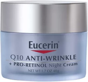 Eucerin Q10 Anti-Wrinkle Night Cream + Pro-Retinol, Facial Cream for Sensitive - Picture 1 of 1