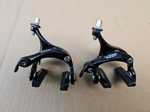Tektro R530 Road Bike Brake Calipers 700c Front + Rear Set Brakes Black - Picture 1 of 12
