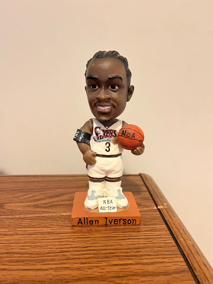 Bobblehead Allen Iverson Philadelphia 76ers "NBA All-Star" Foto 1 de 1