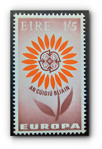 Ireland | SG.204 | Hib.C.91B | ERROR "BROWN DUBLED" | 1965 EUROPA | MNH