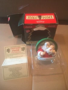 Coca Cola Ornament "Away With A Tired Thirsty Face" - Picture 1 of 5