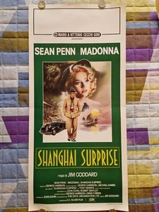 SHANGHAI SURPRISE MADONNA Sean Penn LOCANDINA ORIGINALE 1986 FILM CULT NO DVD - Foto 1 di 1