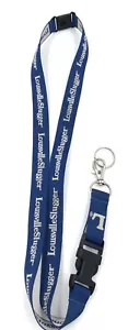 Cordón de béisbol vintage Louisville Slugger con identificación para insignia azul - Imagen 1 de 9