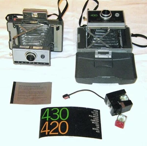 Vintage Polaroid 230 & 430 Land Cameras Flash Attachment - Picture 1 of 4
