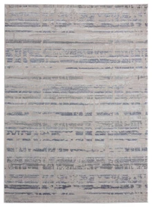 United Weavers Blue Contemporary Shaded Faded Lines Area Rug Striped 2601 10660 - Picture 1 of 16