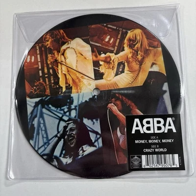 ABBA – Money, Money, Money - UK Polar 7" Picture disc -4795076 - Image 1 of 3