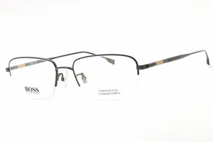 Occhiali da vista uomo HUGO BOSS HB1298F-R81-56 misura 56mm 18mm 145mm rutenio - Foto 1 di 5