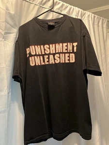 T-shirt vintage WWE Batista Punishment Unleashed 2 lati 2XL - Foto 1 di 4
