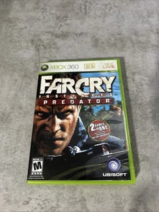 FARCRY: Predator (Xbox 360, 2006) Complete CIB Tested Working Nice Condition - Picture 1 of 6