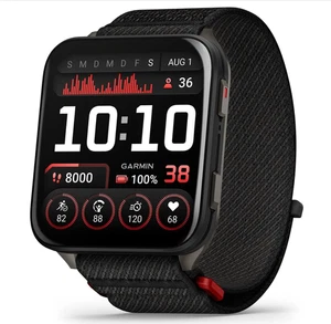 Garmin Venu X1 Sportuhr schwarz Smartwatch 2 Zoll Display Schrittzähler WLAN - Bild 1 von 7