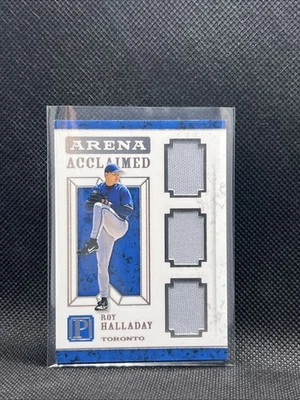 Roy Halladay 2016 Panini Game Used Patch #11/15 Arena Acclaimed - Image 1 of 4