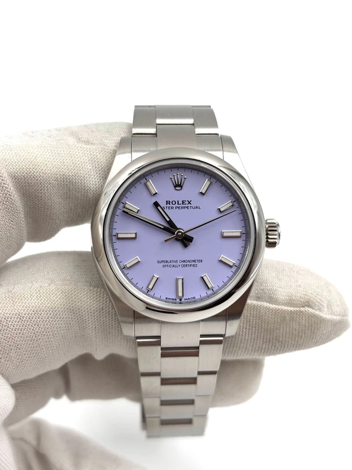 eBay Live - Rolex Oyster Perpetual 31mm Lavender Dial 277200 Unworn 10/25 - Image 1 of 1