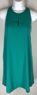 Новый Ann Taylor лофт качели платье XSP XS зеленый без рукавов Peekhole лиф новый с Ярлыками - Изображение 1 из 4