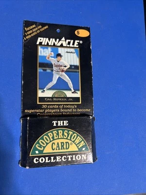 1993 Pinnacle "The Cooperstown Card Collection" 30-Card Box- Many HOFs  - Image 1 of 2