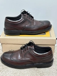 Hirsch Hirsch Supro Socke Flügelspitze Herren 12 braune elegante Schuhe - Bild 1 von 10