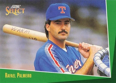 1993 Select #162 Rafael Palmeiro - Image 1 of 2