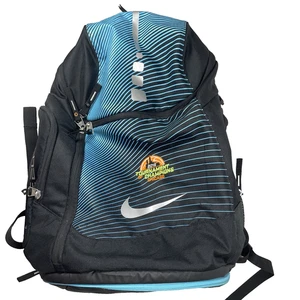 Nike Hoops Elite Max Air Rucksack schwarz blau Streifen individuelle Stickerei Sporttasche - Bild 1 von 14