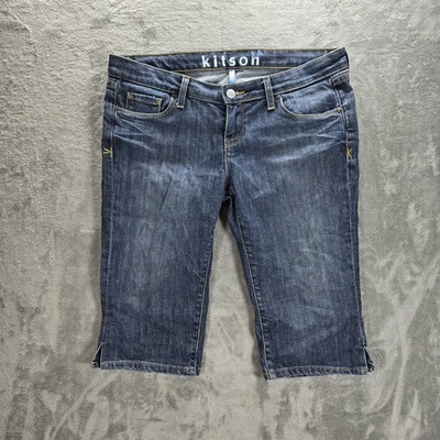 Kitson LA Jean шорты джинсовой ткани Бермуды Push Me Robertson женщин Sz 34 в США - Изображение 1 из 4
