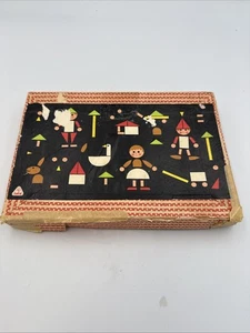 Gioco da tavolo teatro magnetico Tofa vintage anni 60 made in Cecoslovacchia - Foto 1 di 13