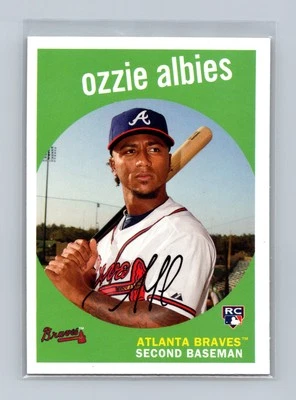 2018 Topps Archives #18 Ozzie Albies - Image 1 of 2