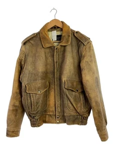 Sears Leather Jacket Blouson/-/Leather/Brw 1918 - Picture 1 of 5