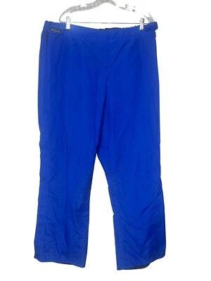 Columbia Sportswear Waterproof Pants XL Blue Side Zippers  - Image 1 of 4