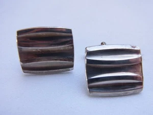 Stilvolle Manschettenknöpfe Manschettenknopf 835 Silber Cuff Links Nr.77 - Bild 1 von 3