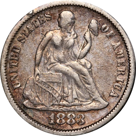 1883-P Seated Liberty Dime Great Deals From The Executive Coin Company Cover